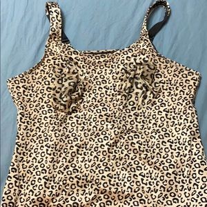 Ruby Ribbon Original Full Support Cami-Cheetah